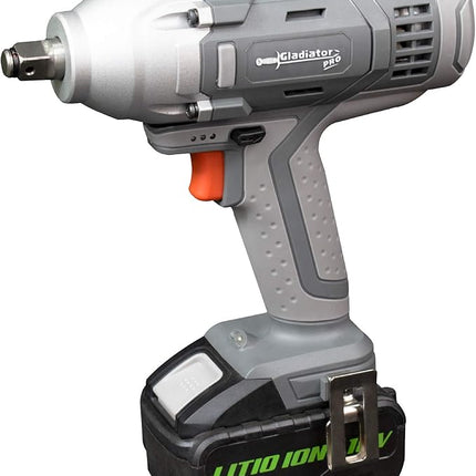 GLADIATOR PRO LLAVE DE IMPACTO INALAMBRICA 18V DE 1/2" - LI8400/18C