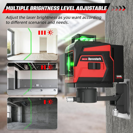 NIVEL LASER  3 x 360° CON TRIPODE