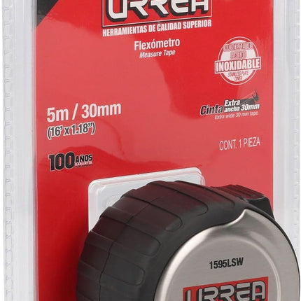 URREA FLEXOMETRO 5M 1595LSW