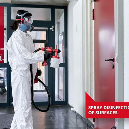 EINHELL SISTEMA PULVERIZADOR DE PINTURA PARA BARNICES Y ESMALTES Y PINTURAS MURALES INTERIORES TC-SY 700 S