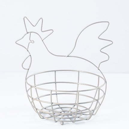 Canasta huevos gallina