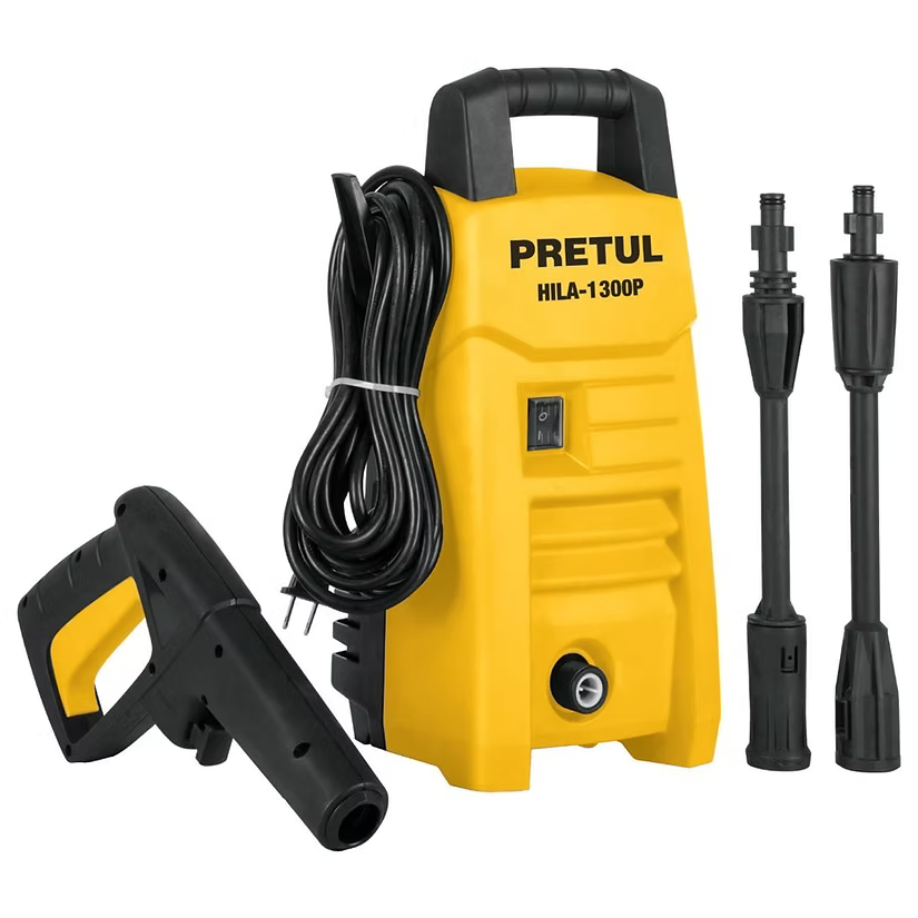 PRETUL HIDROLAVADORA ELECTRICA 1300 PSI 1200W HILA-1300P