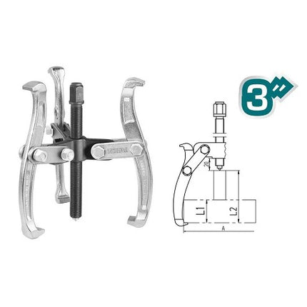 TOTAL EXTRACTOR DE 3 BRAZOS 3'' THTGP336