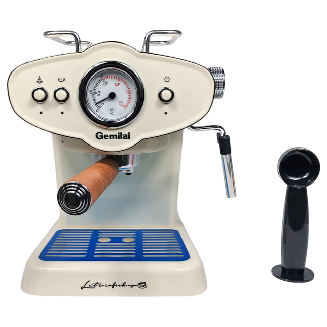 I.O MAQUINA DE ESPRESSO GEMILAI CRM3017 - 8050D