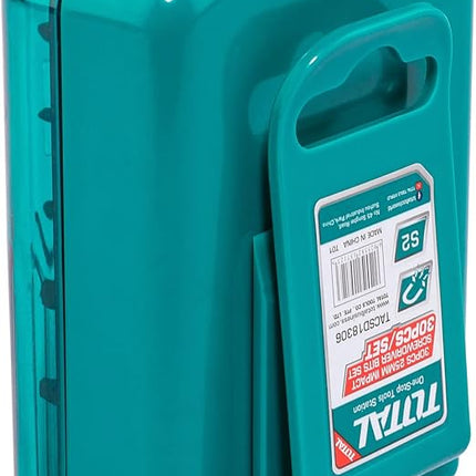 TOTAL JUEGO DE PUNTAS DESTORNILLADOR INMANTADA X 30 PCS TACSD18306