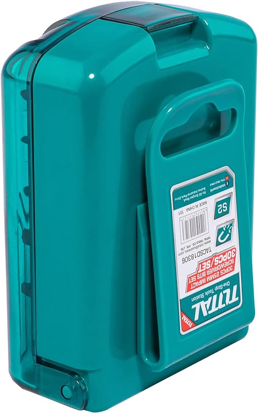 TOTAL JUEGO DE PUNTAS DESTORNILLADOR INMANTADA X 30 PCS TACSD18306