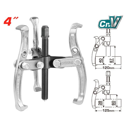 TOTAL EXTRACTOR DE 3 BRAZOS 4" THTGP346
