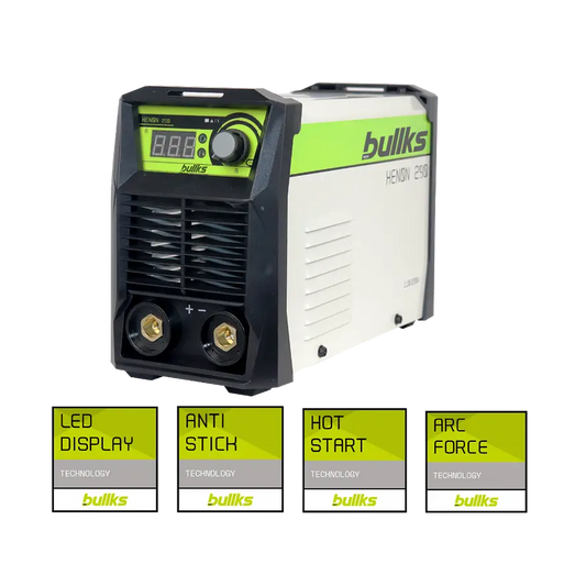 BULLKS SOLDADOR INVERSOR XENON 250 AMP 110/220V KRX-250