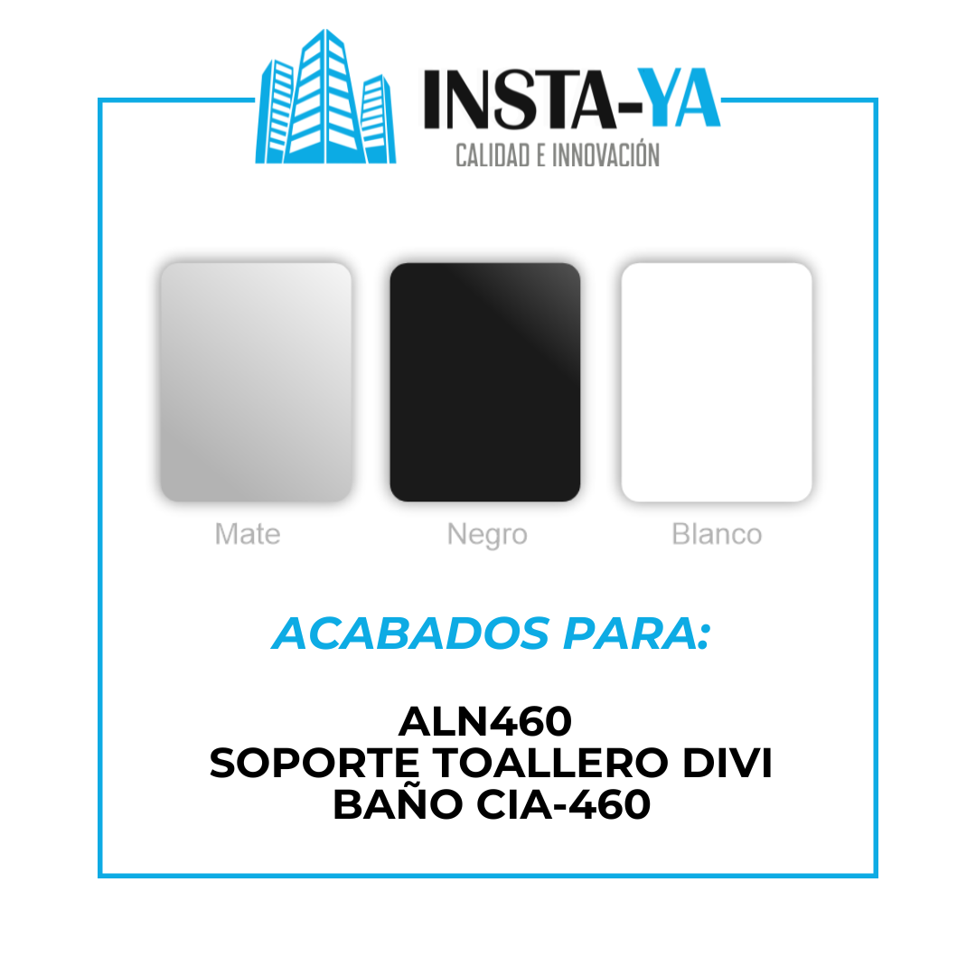 ALN460 SOPORTE TOALLERO DIVI BAÑO CIA-460