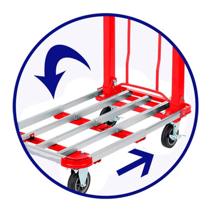 EMTOP CARRO CON PLATAFORMA PLEGABLE 150 KG EMWB9A15