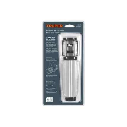 TRUPER AFILADOR DE CUCHILLOS 2 RANURAS 15147