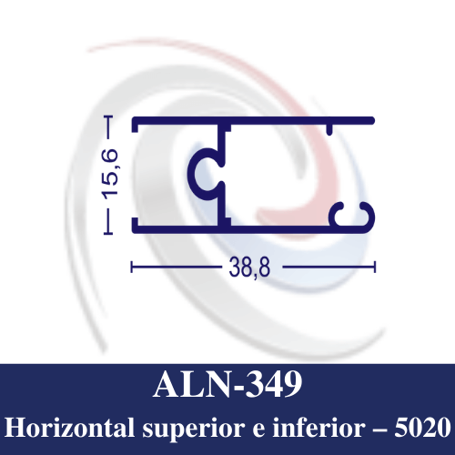 5020 HORIZONTAL SUPERIOR E INFERIOR - ALNA 349