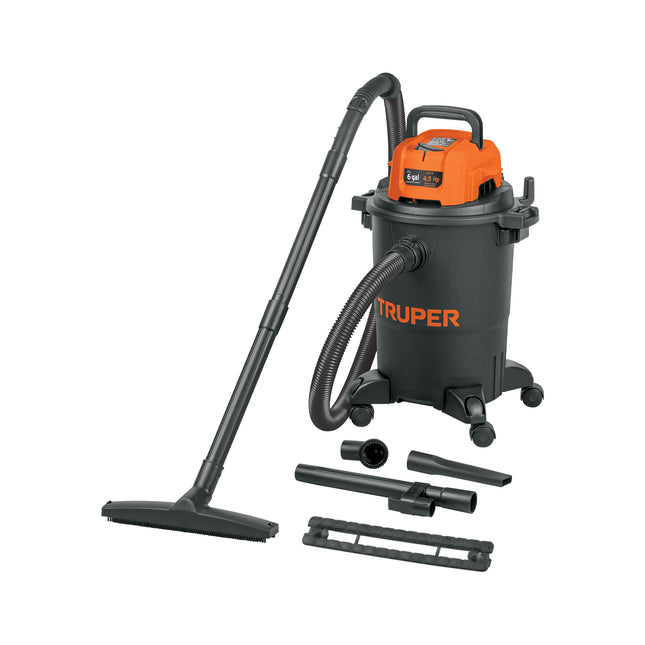 TRUPER ASPIRADORA 6 GALONES 4.5HP 3300W 102964
