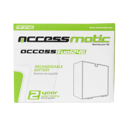 ACCESMATIC  BATERIA DE RESPALDO - AUACAF24G