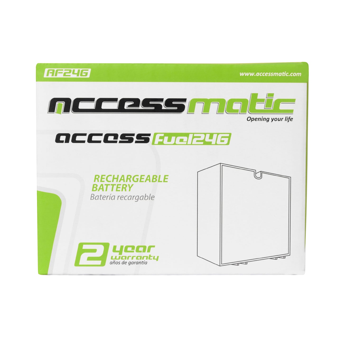 ACCESMATIC  BATERIA DE RESPALDO - AUACAF24G