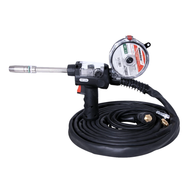 ANTORCHA SPOOL GUN 6M SWEISS TITAN WELD360 MIG 250A M1-122