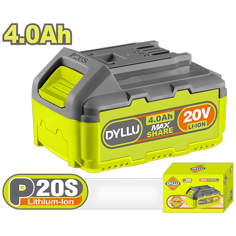 DYLLU BATERIA 20V 4.0AH DE ION DE LITIO DTLBP540