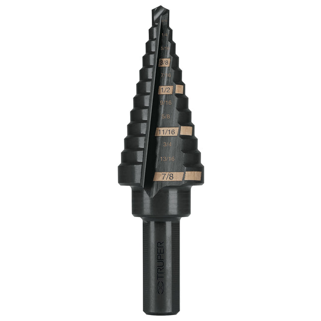 TRUPER BROCA ESCALONADA  3/16" - 7/8" 12125