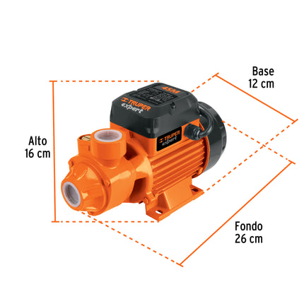 TRUPER EXPERT BOMBA PERIFERICA PARA AGUA 1/2 HP 10068