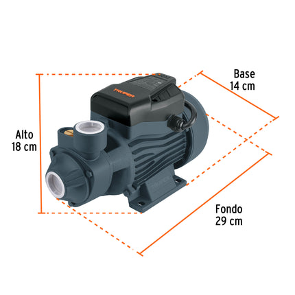 TRUPER BOMBA PERIFERICA PARA AGUA 1 HP 12114