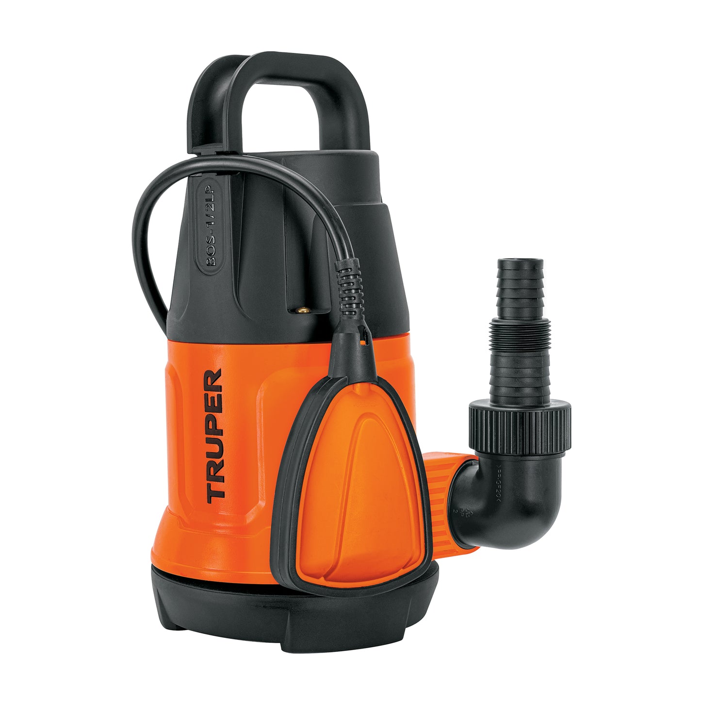 TRUPER BOMBA SUMERGIBLE PARA AGUA LIMPIA 1/2 HP PLASTICA 12601