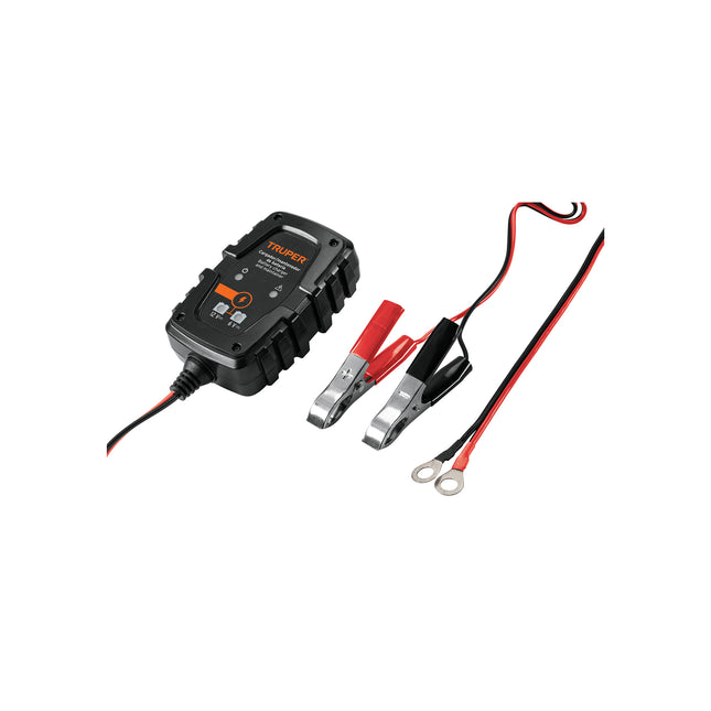 Cargador / mantenedor de 1 A para baterías de 6/12V, TRUPER 101610
