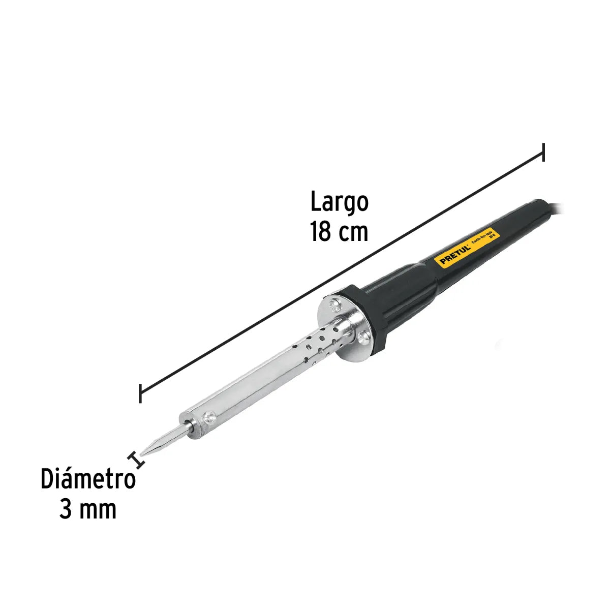 PRETUL CAUTIN TIPO LAPIZ 30W CAU-30P2