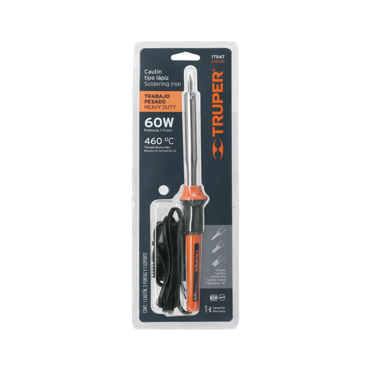 TRUPER CAUTIN TIPO LAPIZ 60W - 17547