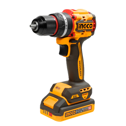 INGCO COMBO DE HERRAMIENTAS 20V TALADRO DE IMPACTO Y PULIDORA UCKLI20256