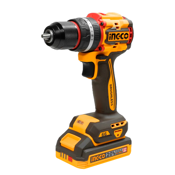 INGCO COMBO DE HERRAMIENTAS 20V TALADRO DE IMPACTO Y PULIDORA UCKLI20256