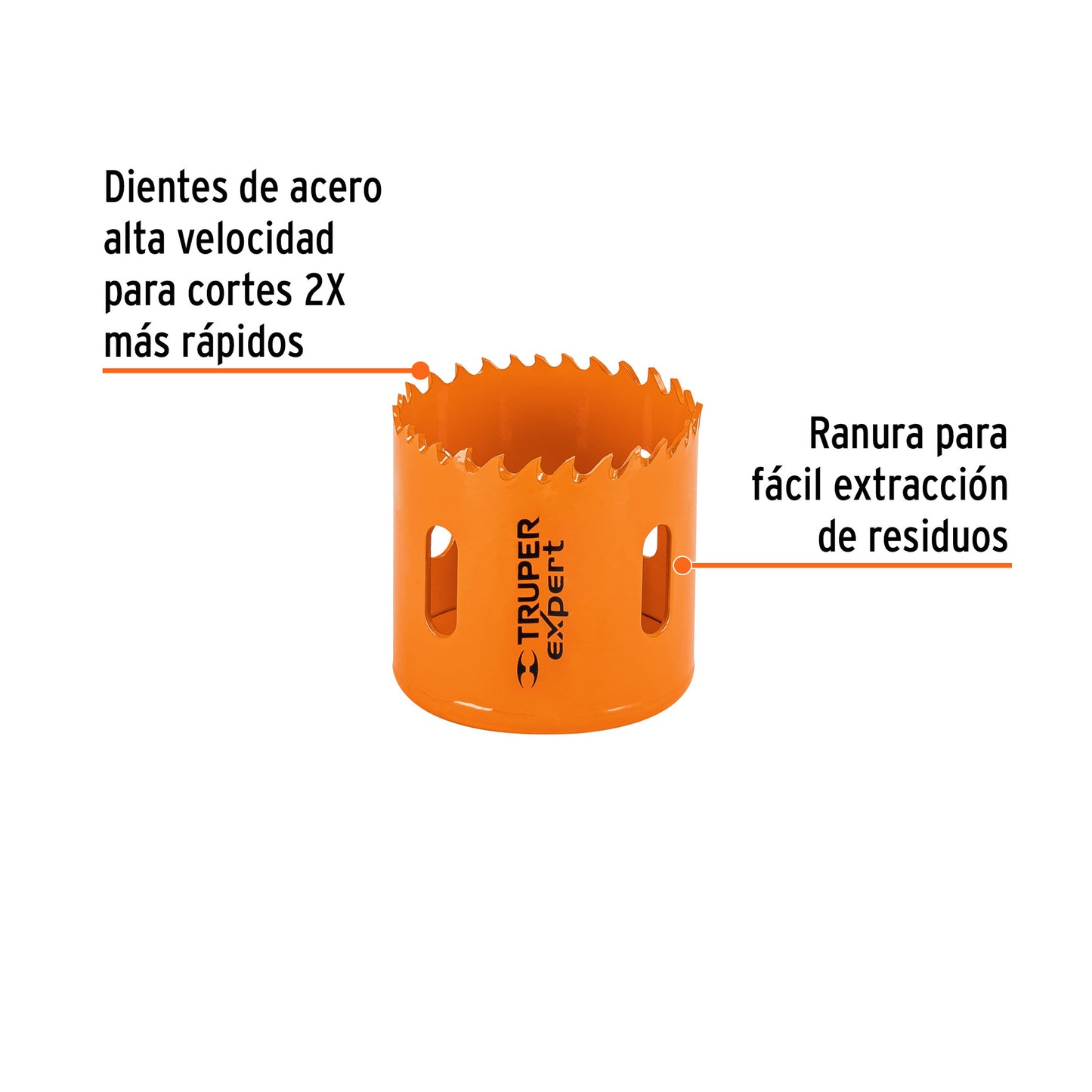 TRUPER BROCA SIERRA BIMETALICA 2 1/8" 18098