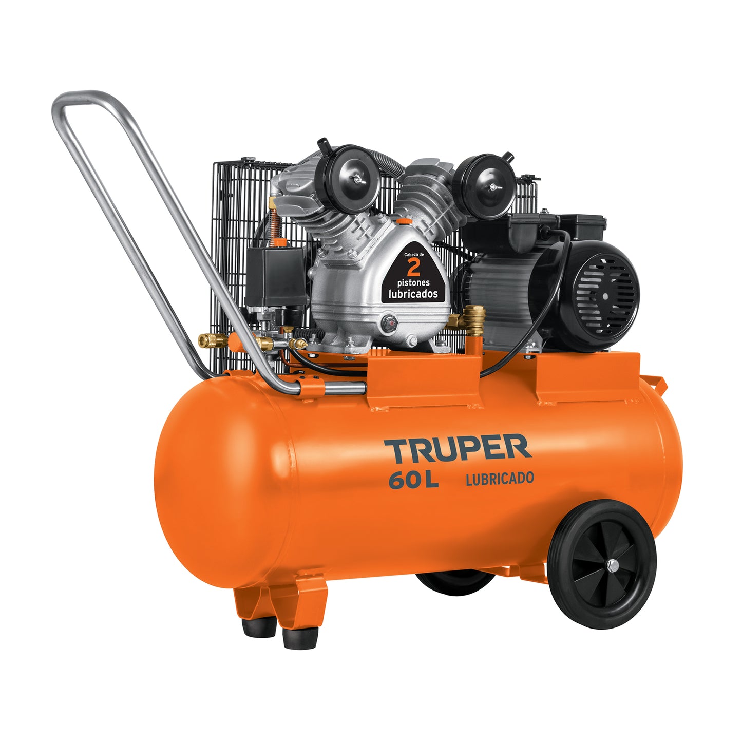 TRUPER COMPRESOR DE BANDA HORIZONTAL 60L 4HP 127V 19005