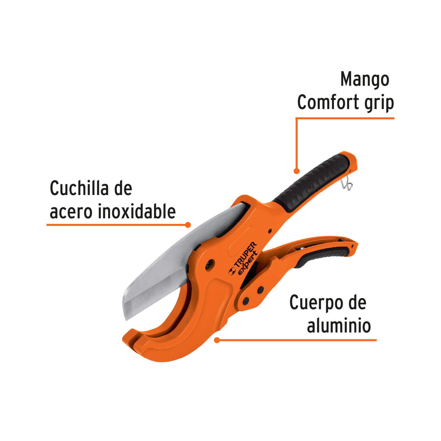 TRUPER CORTADOR DE TUBO 2 1/2" COT-PVC-X 12867