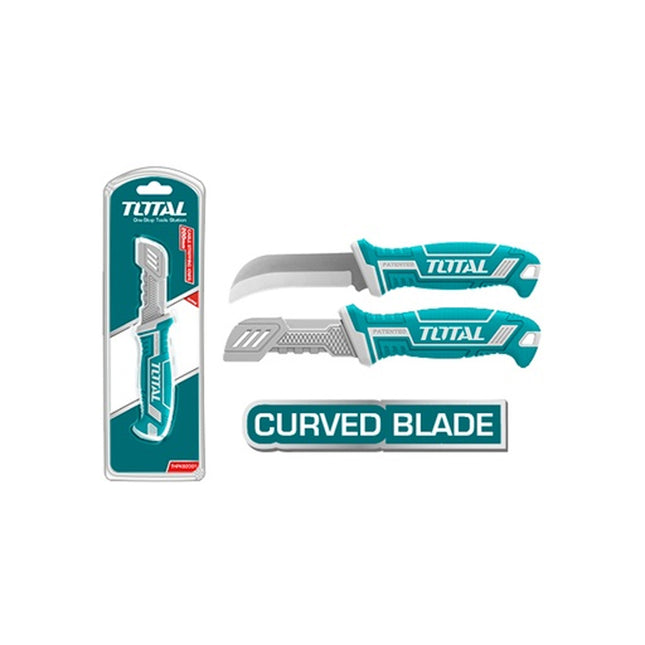 TOTAL CUCHILLO PARA PELAR CABLES 8" THT51882