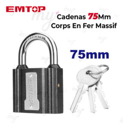EMTOP CANDADO 75 MM EPDKR7001