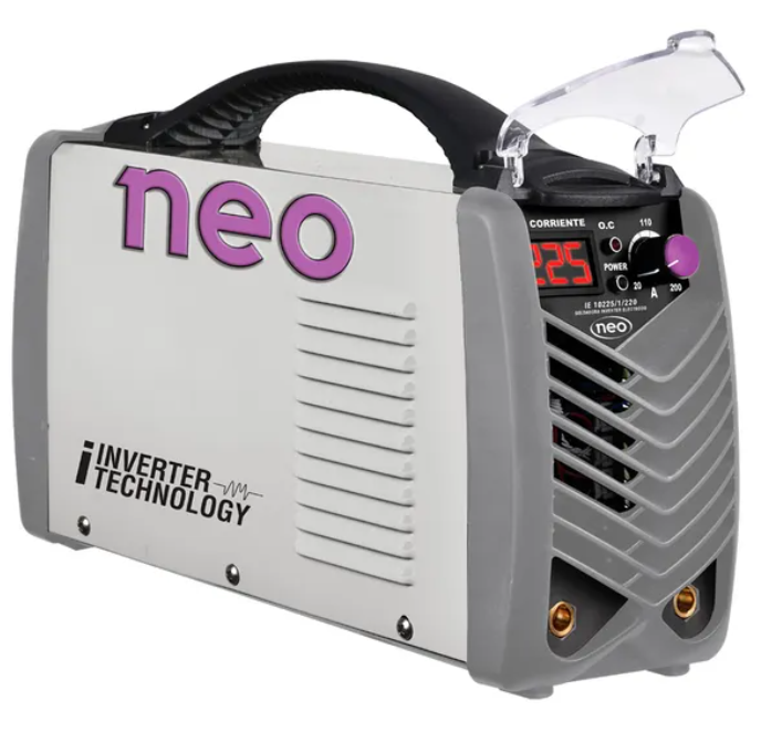 NEO SOLDADORA INVERTER ELECTRODO 225 AMP - IE10225/1/165