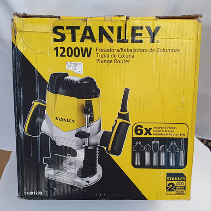 STANLEY RUTEADORA FRESADORA/REBAJADORA DE COLUMNAS - STRR1200