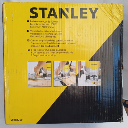 STANLEY RUTEADORA FRESADORA/REBAJADORA DE COLUMNAS - STRR1200
