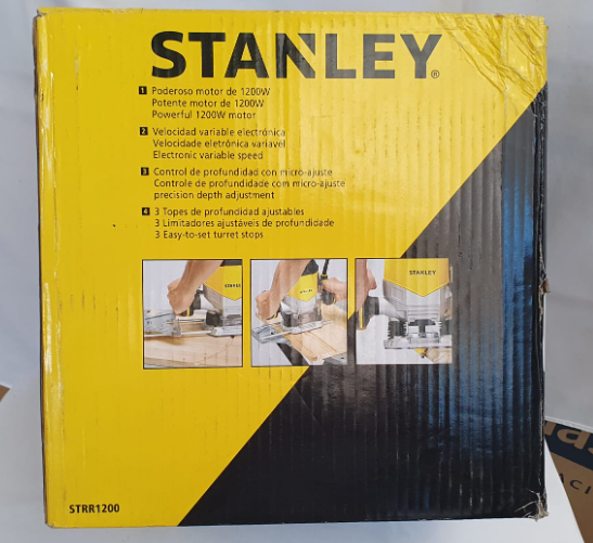 STANLEY RUTEADORA FRESADORA/REBAJADORA DE COLUMNAS - STRR1200