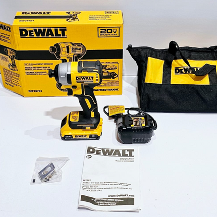 DEWALT ATORNILLADOR DE IMPACTO 20V - DCF7087D1