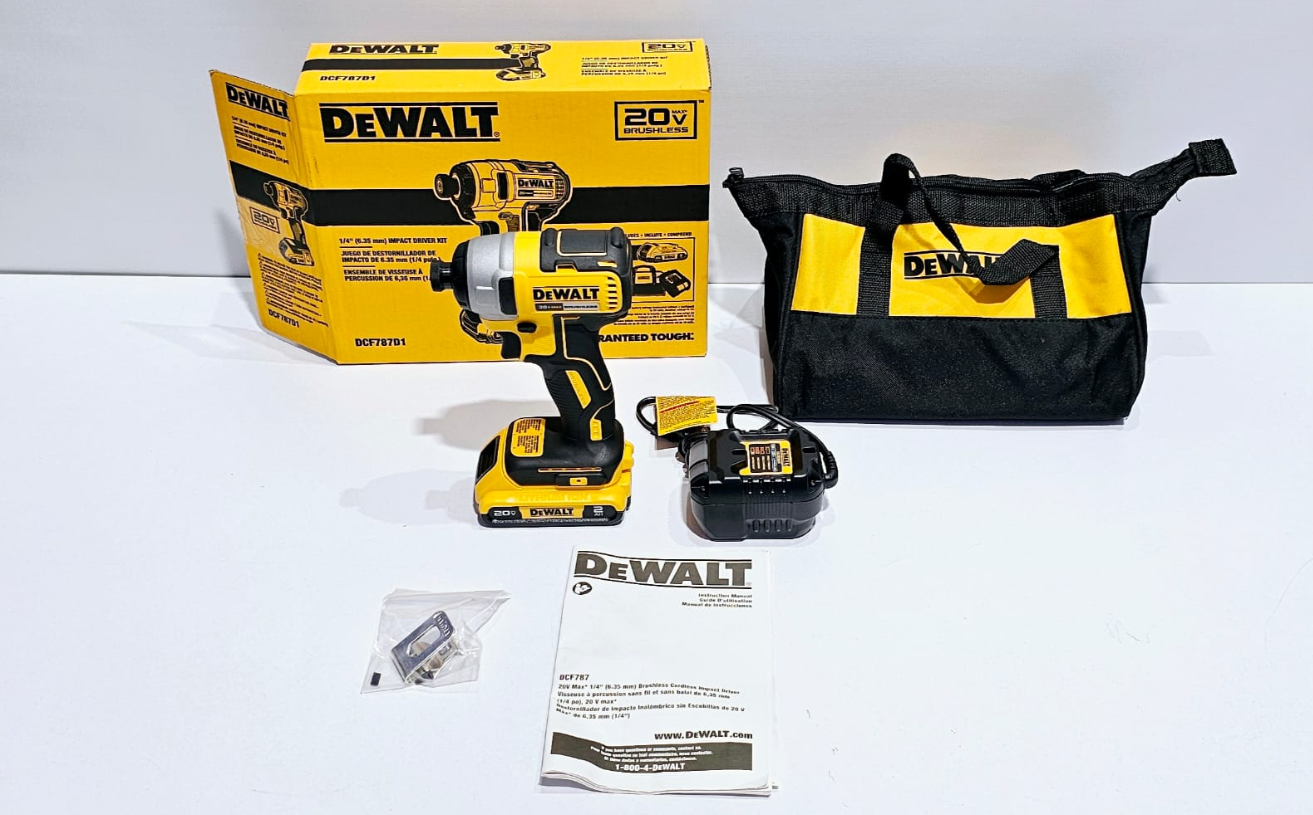 DEWALT ATORNILLADOR DE IMPACTO 20V - DCF7087D1