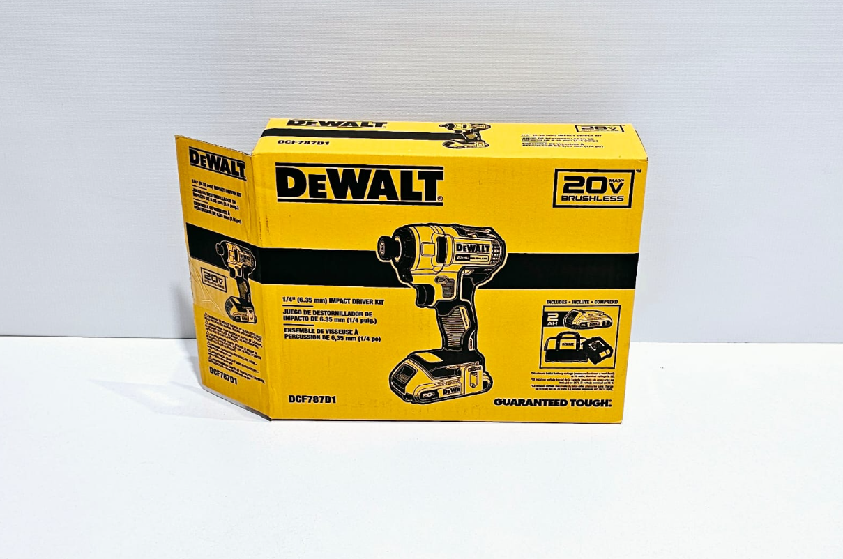 DEWALT ATORNILLADOR DE IMPACTO 20V - DCF7087D1