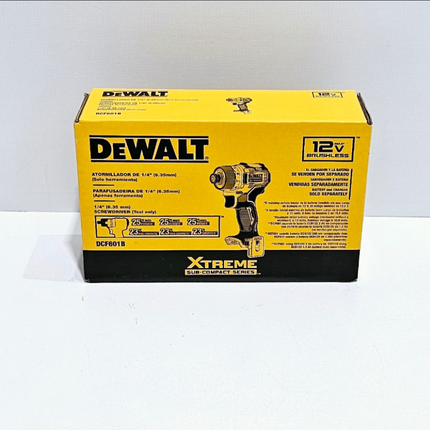 DEWALT ATORNILLADOR DE IMPACTO 12V XTREME