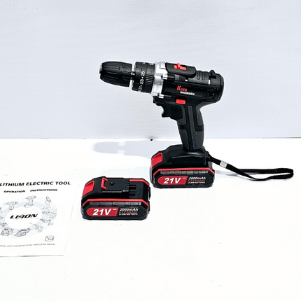 TALADRO PERCUTOR INALAMBRICO 21V