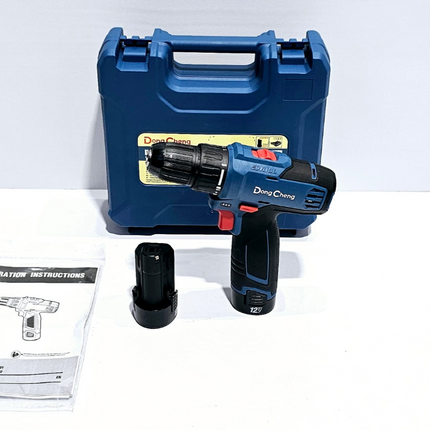 DONGCHENG TALADRO PERCUTOR ATORNILLADOR 12V 3/8"