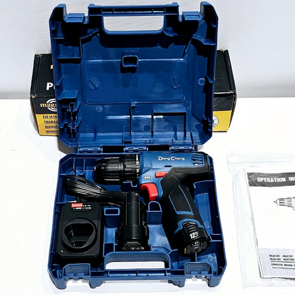DONGCHENG TALADRO PERCUTOR ATORNILLADOR 12V 3/8"
