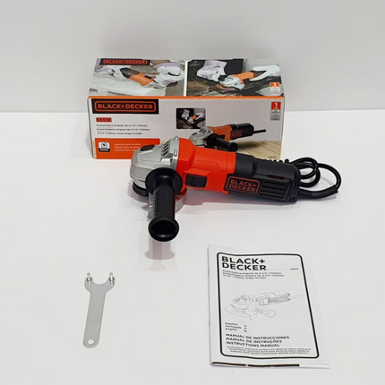 BLACK+DECKER ESMERILADORA ANGULAR DE 4-1/2"