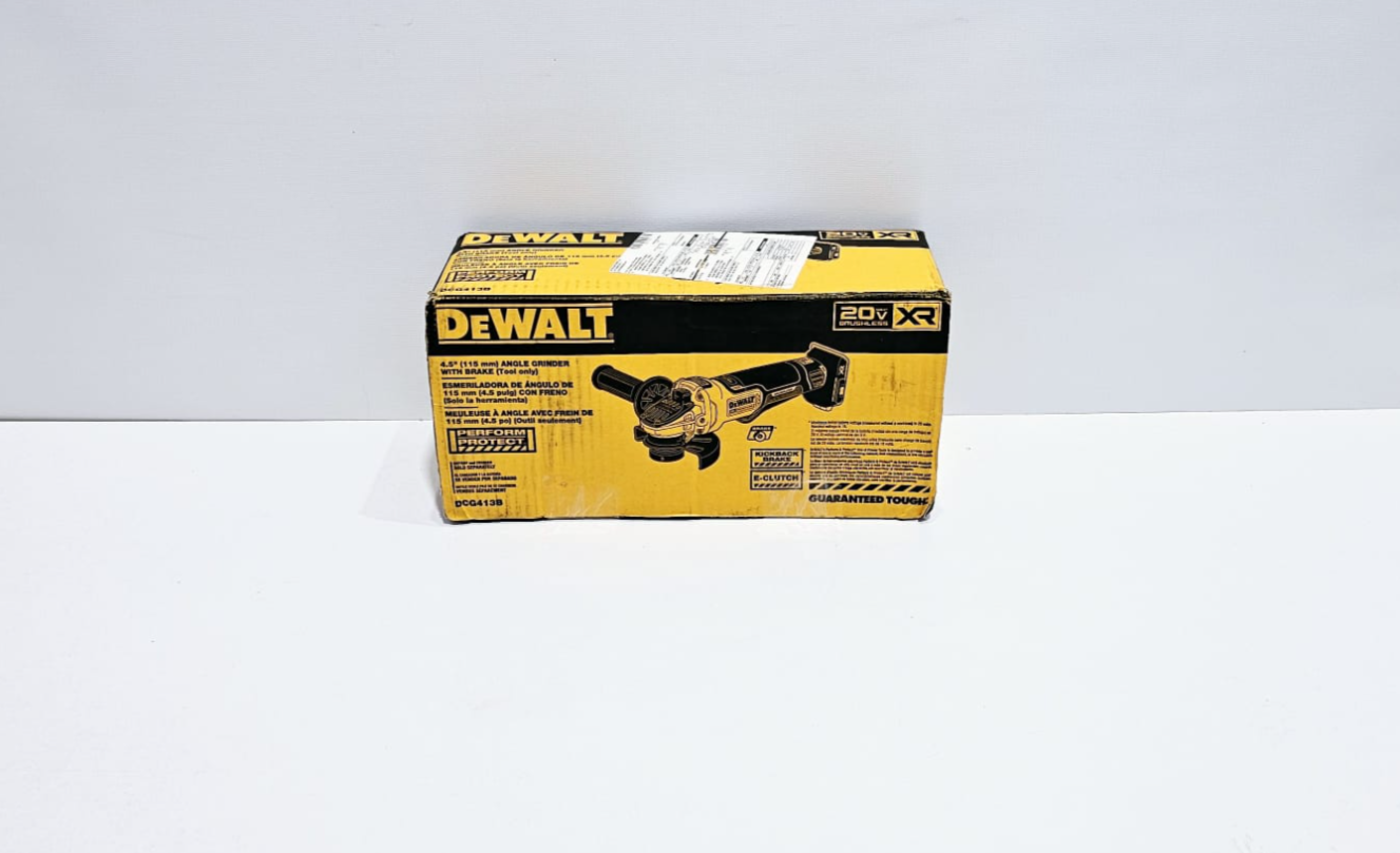 DEWALT ESMERILADORA DE ANGULO CON FRENO DE 4 - 1/2" - DCG413B