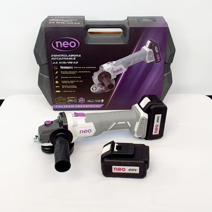 NEO ESMERILADORA RECARGABLE DE 4-1/2" - AA1015/20K2