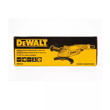 DEWALT PULIDORA ANGULAR DE 9" - DWE490